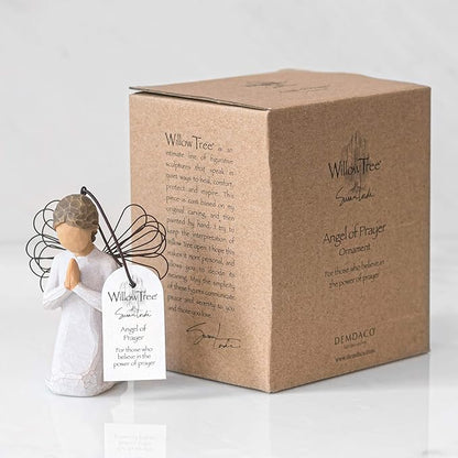 Willow Tree Angel of Prayer Ornament, Sculpted Hand-Painted Figure
