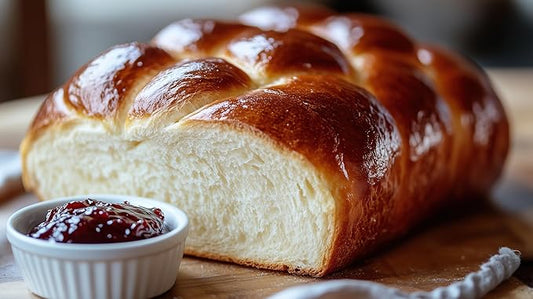 Freshly Baked Brioche Bread By RawJoy