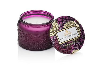 Voluspa Santiago Huckleberry Petite jar candle Votive