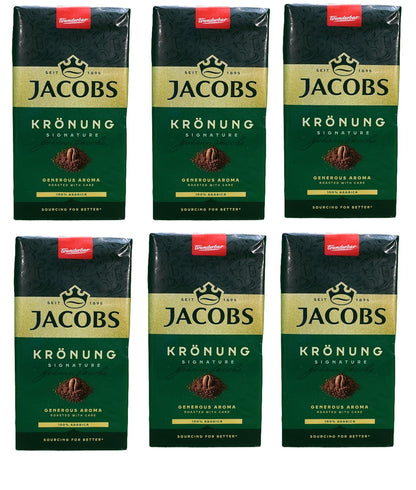 Jacobs Coffee Kronung Signature Arabica Coffee 500 g 12 per case