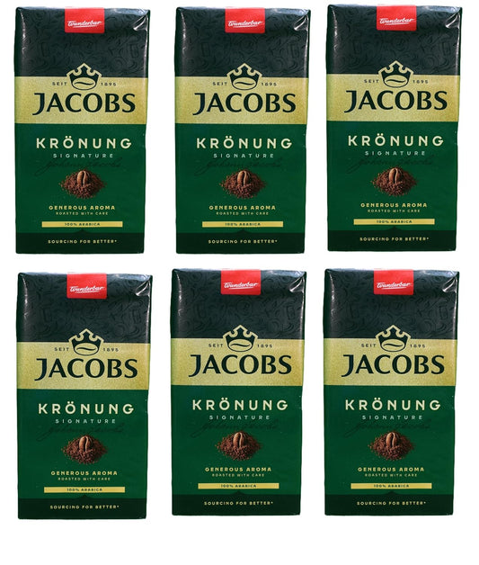 Jacobs Coffee Kronung Signature Arabica Coffee 500 g 12 per case