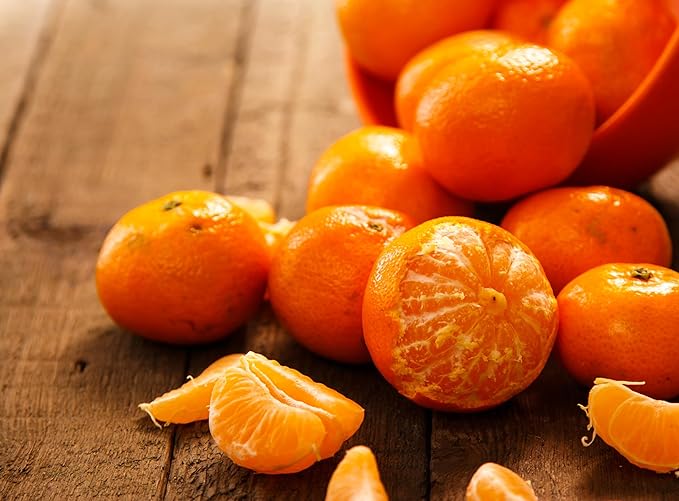 Fresh delicious Honey Tangerines by RawJoy Farms