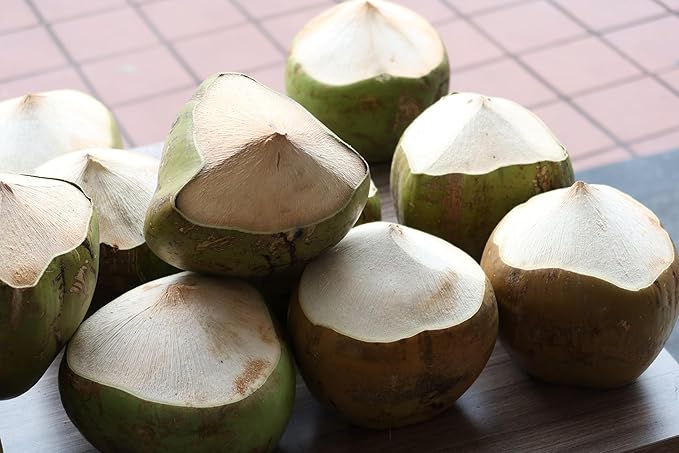 Fresh Green Coconut Water by RawJoy Farms