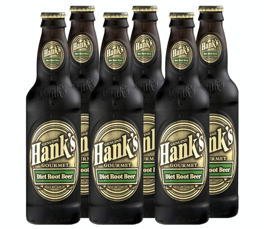 Hank’s diet root beer 12oz (pack of 24 in a case)