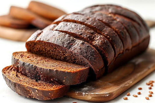 Fresh Baked Pumpernickel Bread By RawJoy