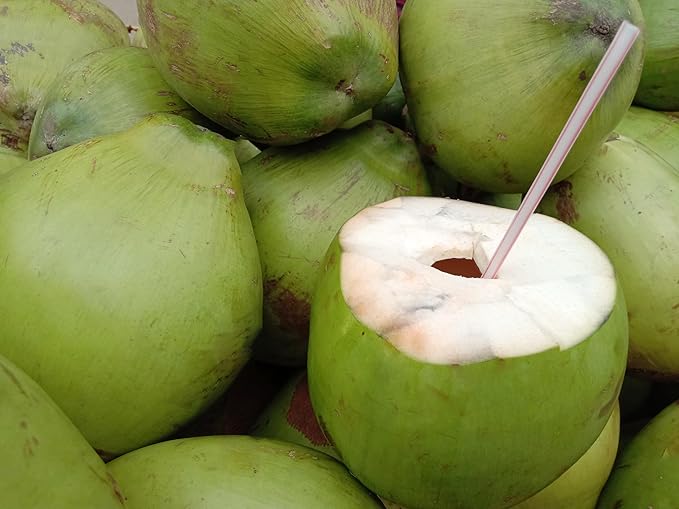Fresh Green Coconut Water by RawJoy Farms