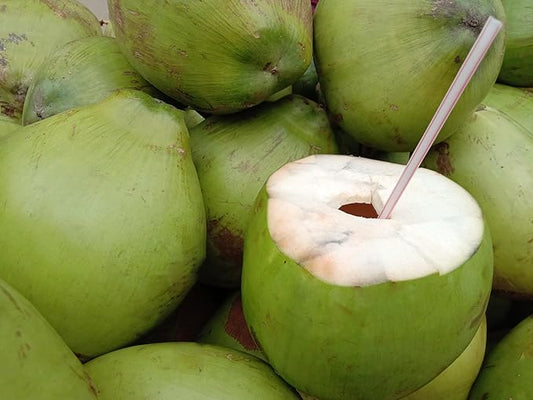 Fresh Green Coconut Water by RawJoy Farms