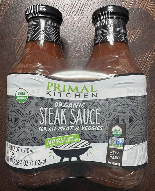 Primal Kitchen Organic Sugar Free Steak Sauce