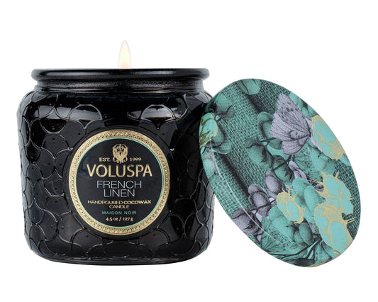 Voluspa French Linen 4.5 Ounces Petite Jar
