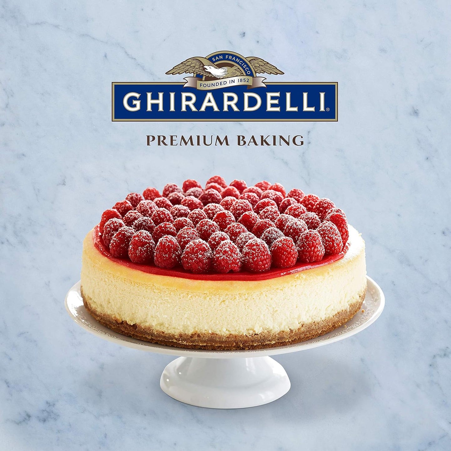 GHIRARDELLI Premium White Chocolate Baking Bar, 4 OZ (12 bars)