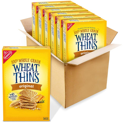 Nabisco Wheat Thins Original Crackers 8.5 oz (6 Pack)