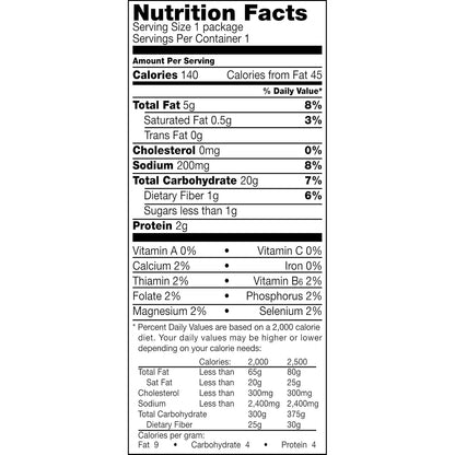Doritos Reduced Fat Flamas Tortilla Chips 1oz bag (Case Pack of 72)