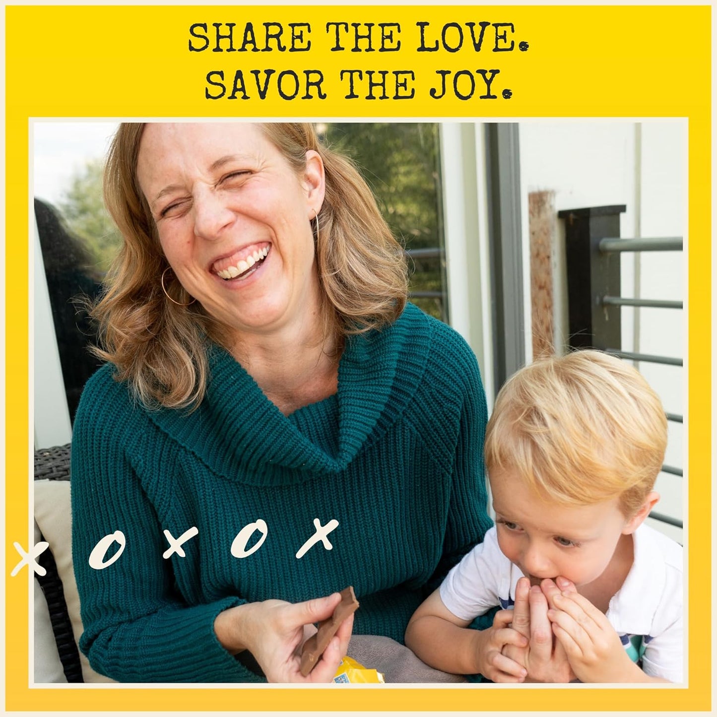 Chocolove Tofffee & Almonds Milk Chocolate 3.2 oz - 12 Pack