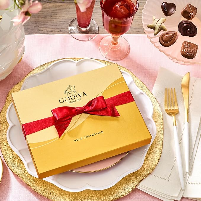 Godiva Gold Collection Milk Chocolate Assorted 7.9 oz box18 piece