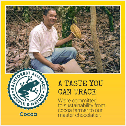 Chocolove Tofffee & Almonds Milk Chocolate 3.2 oz - 12 Pack