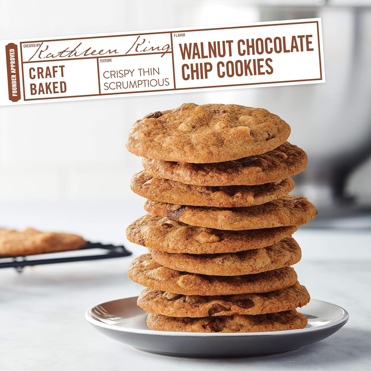 Tate's Bake Shop South Hampton NY Crispy Chocolate Chip Cookies 7 oz Tates