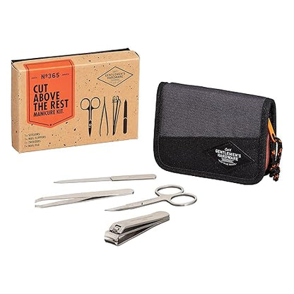 Gentlemen's Hardware Manicure Kit, 4-piece, 1 count