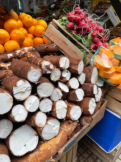 Fresh Oraganic Yuca Cassava by RawJoy Farms