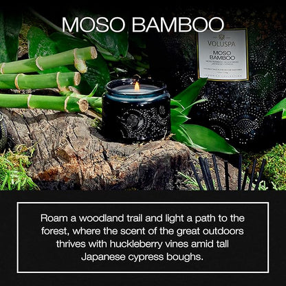 Voluspa Moso Bamboo Petite jar candle 3.2oz