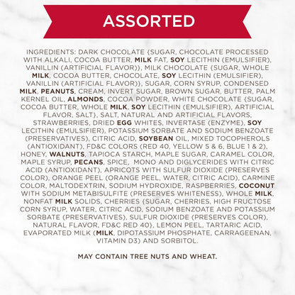 Russell Stover Valentines Heart Assorted Milk and Dark Chocolates 5.1oz (Case Pack of 12)