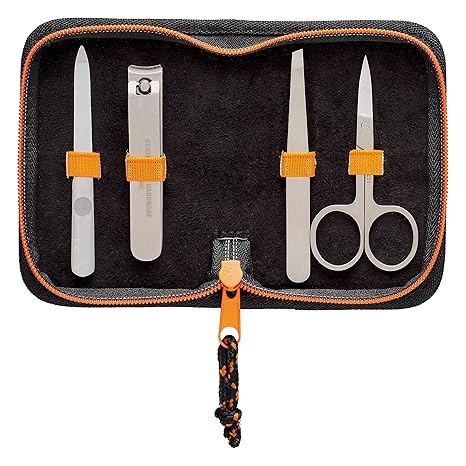 Gentlemen's Hardware Manicure Kit, 4-piece, 1 count