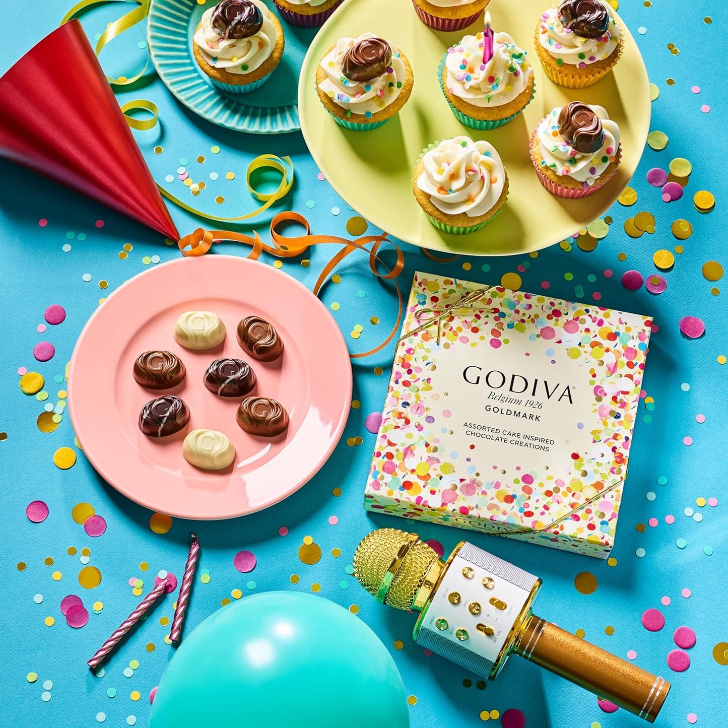 Godiva Assorted Cake Inspired Chocolates 6.6 oz (15 piece)