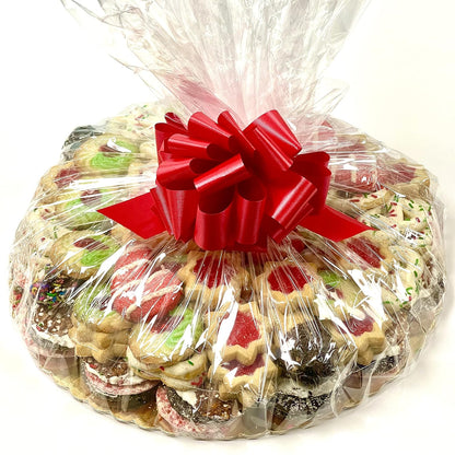 Best Cookies - 5 lb. Gourmet Christmas Cookies Platter | Christmas Gift Baskets with 125+ Cookies