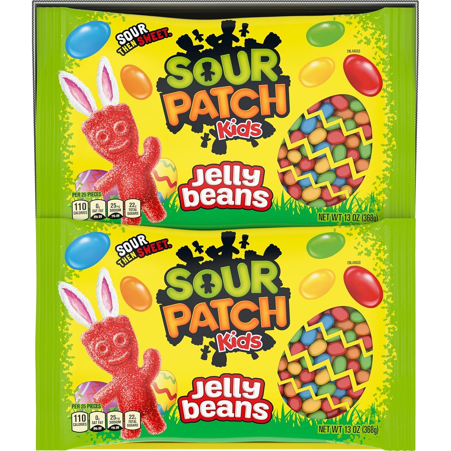 SOUR PATCH KIDS Jelly Beans, Easter Candy, 12-13 oz Bags