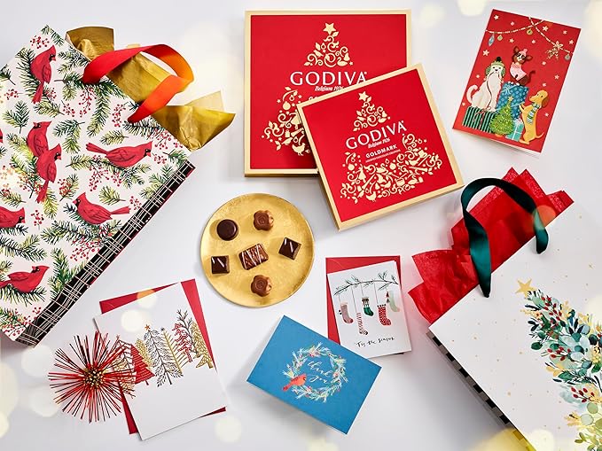 GodivaAssorted Chocolate Creations (red box) 15.3 oz 36 piece