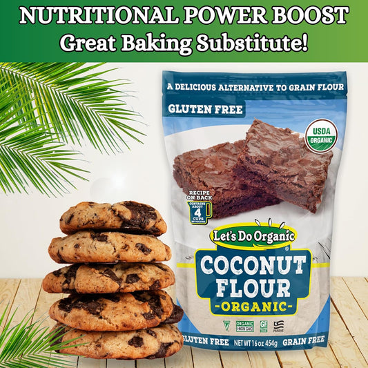 Coconut Flour 16 oz bags (Case Pack of 6)