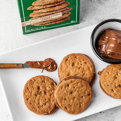 Tate's Bake Shop Butter Crunch Cookies 7 oz Bag (Case pack of 6)