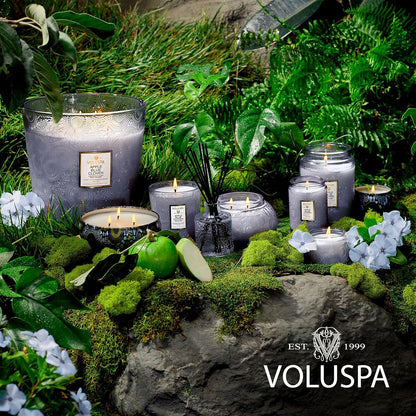 Voluspa Apple Blue Cover Candle 4 fl oz