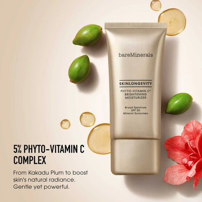 bareMinerals Skin longevity Phyto-Vitamin C Brightening Moisturizer SPF 30