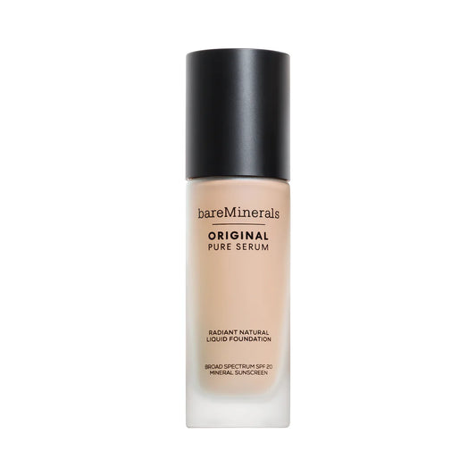 bareMinerals Original Pure Serum Radiant Natural Liquid Foundation, SPF 20 | Fair Cool