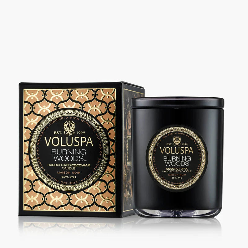 Voluspa Burning Woods Classic Candle 9.5 oz