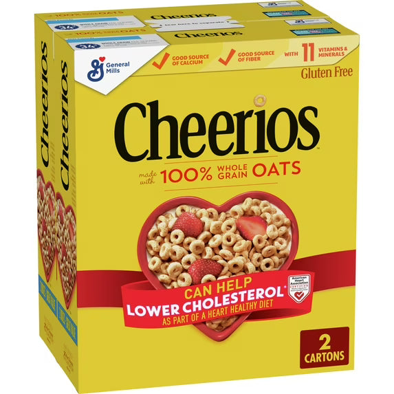 Cheerios Gluten-Free Cold Cereal (20.35 oz., 2 pk.)