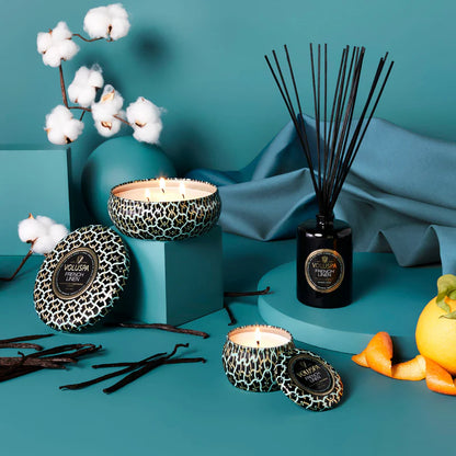 Voluspa Maison Noir French Linen Reed Diffuser