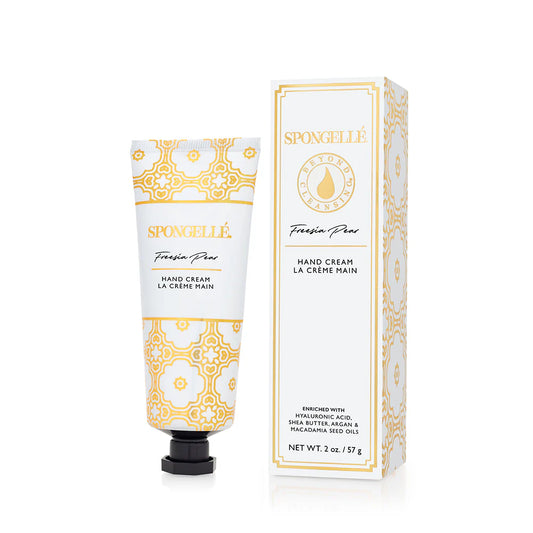 Spongelle Hand Cream Freesia Pear Lotion New In Box