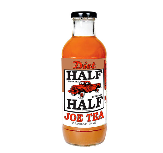 Joe Tea Half & Half, 18 oz Plastic Bottles (Case Pack of 12)