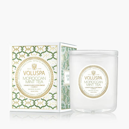 VOLUSPA MOROCCAN MINT TEA - 9.5 OZ Handpoured Cocowax Candle