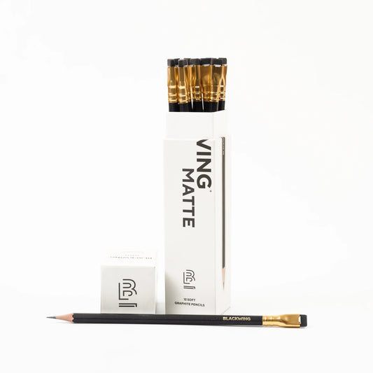 Palomino Blackwing Matte Pencils - 12 Count Black