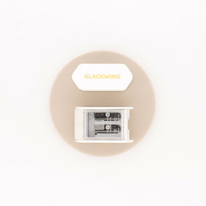 Palomino Blackwing Two-Step Long Point Sharpener White