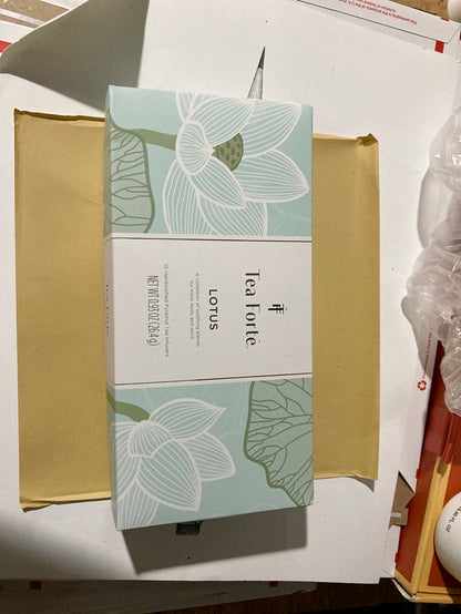 Tea Forte Petite Presentation Box Lotus 10 Infusers
