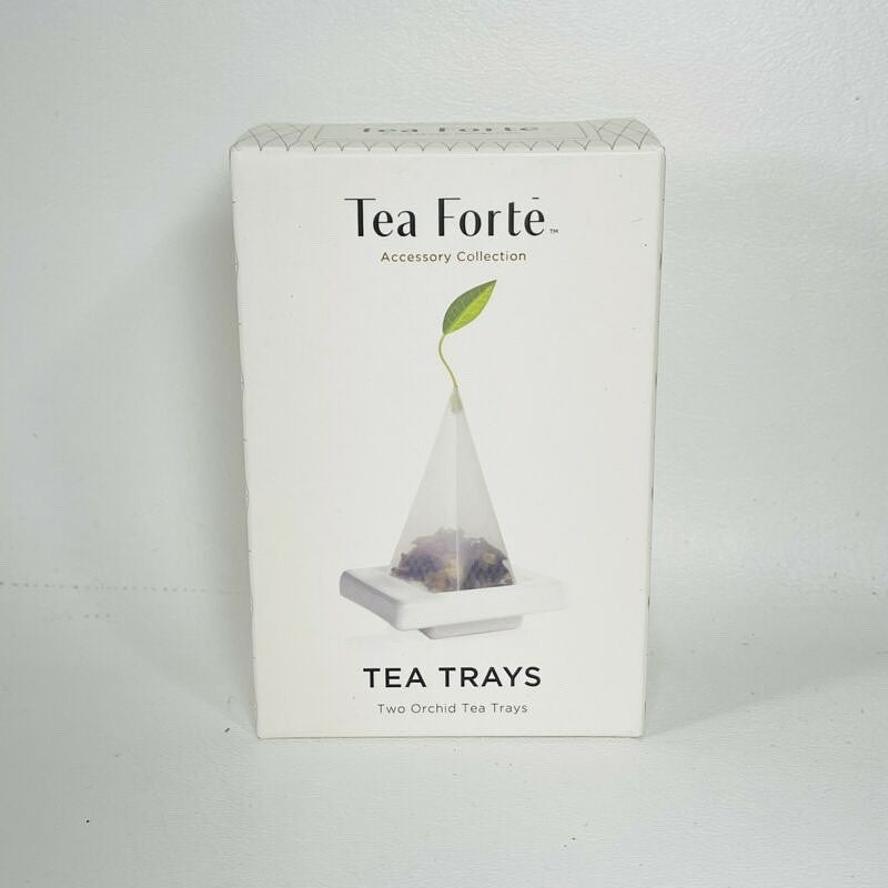 Tea Forte Tea Trays Two Orchid Tea Trays New