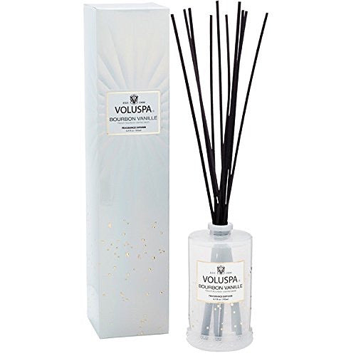 Voluspa Bourbon Vanille Fragrant Oil Diffuser 6.5 oz