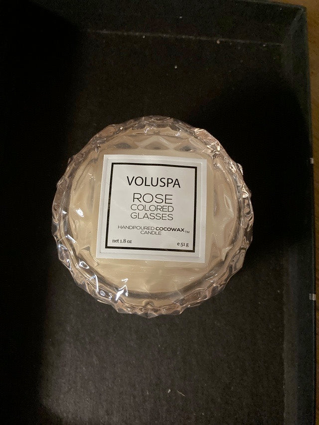 Voluspa Rose Colored Glasses Macaron Candle
