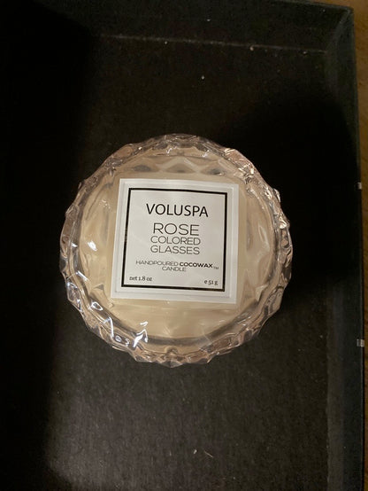 Voluspa Rose Colored Glasses Macaron Candle