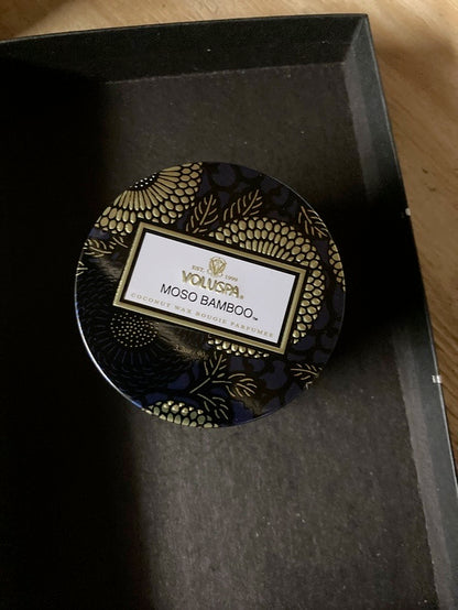 Voluspa Moso Bamboo Petite jar candle 3.2oz