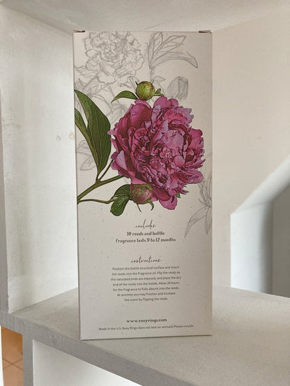 Rosy Rings Botanical Reed Diffuser - Peony and Pomelo