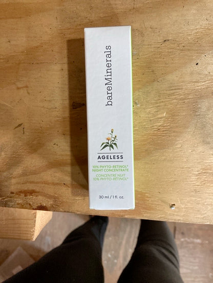 BareMinerals Ageless 10% Phyto Retinol Night Concentrate 1oz/30ml